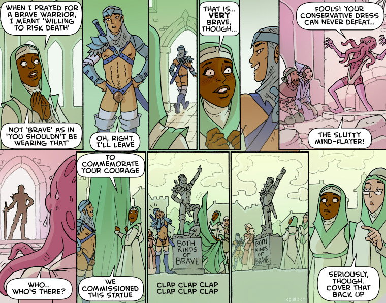 The courage to see it through